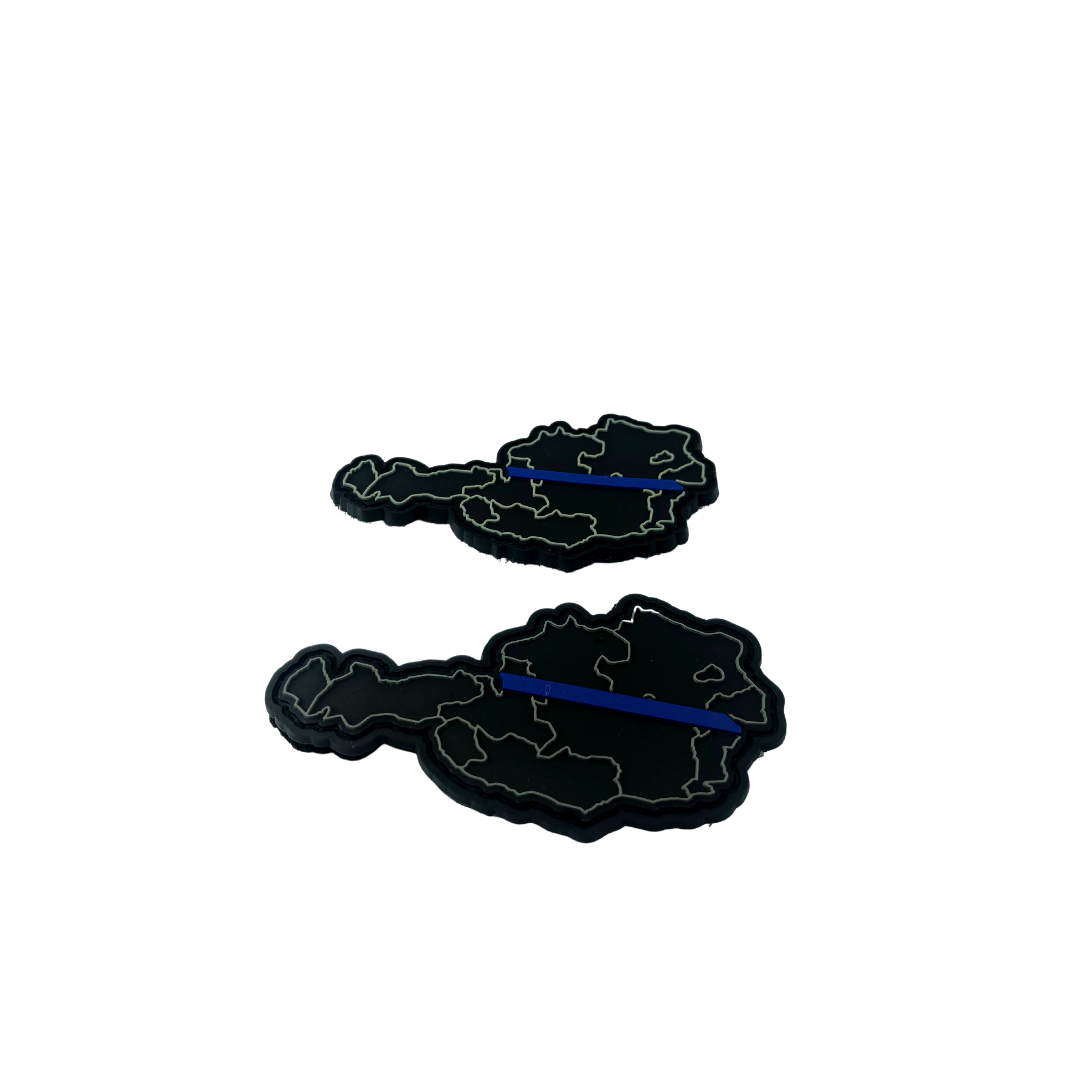 Thin Blue Line Österreich Rubber Patch