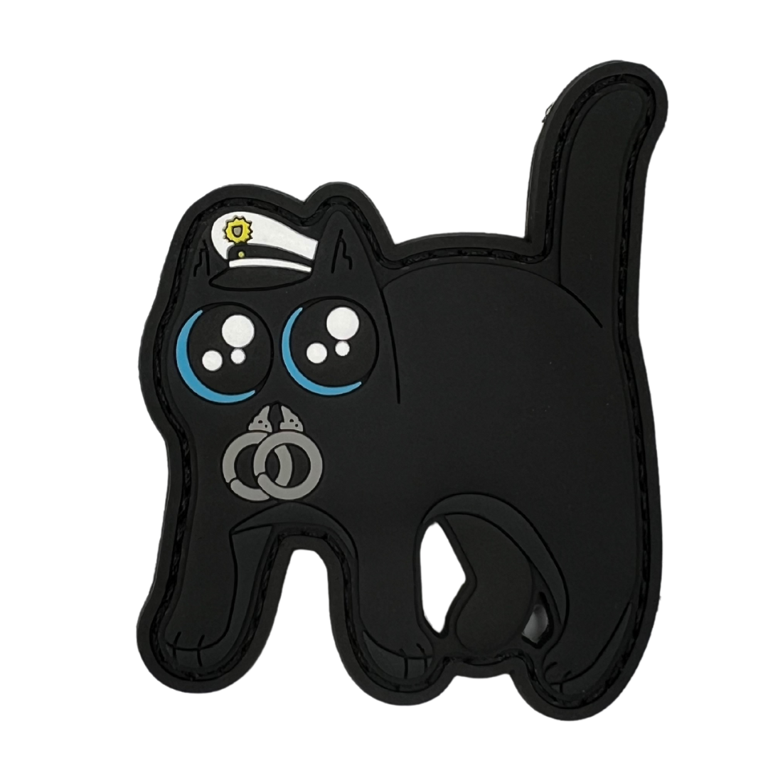 Crazy Policecats Rubber Patch