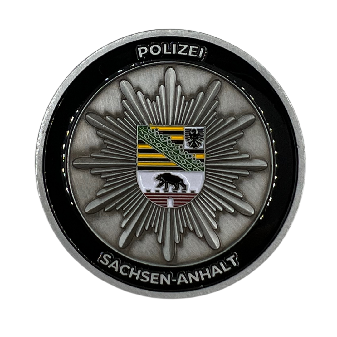 Polizei Sachsen-Anhalt limitierter Sammlercoin #16