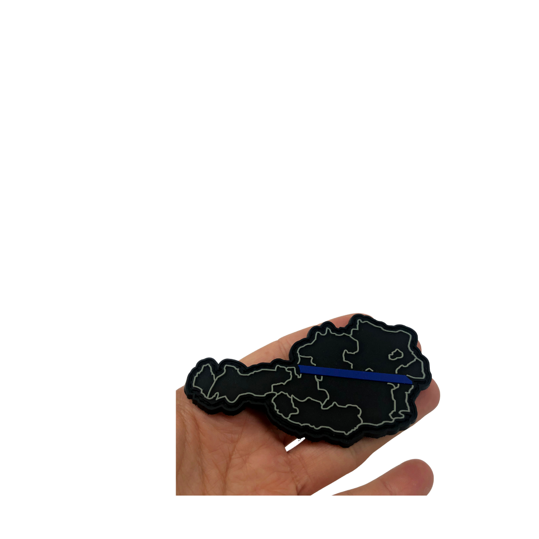 Thin Blue Line Österreich Rubber Patch