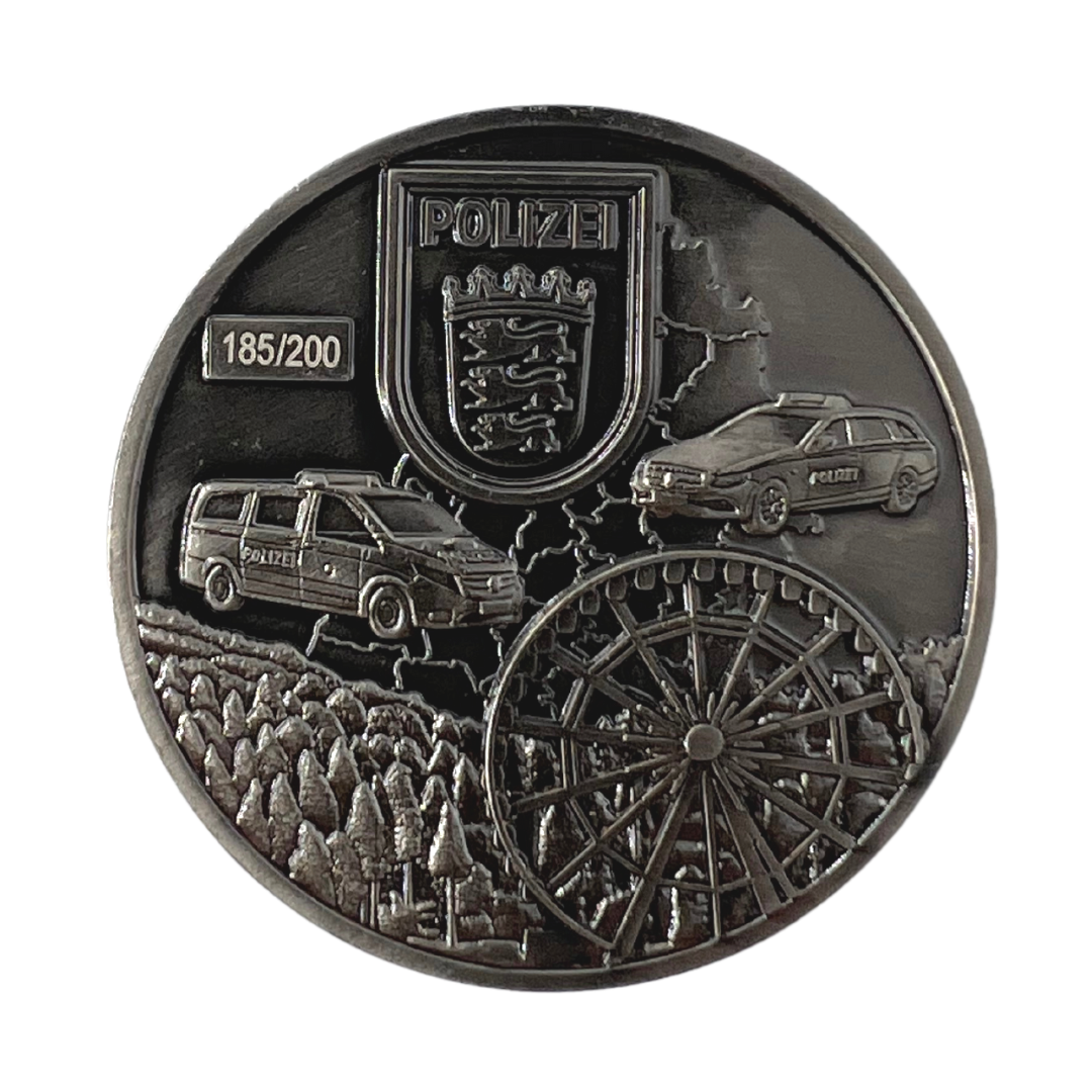 Polizei Baden-Württemberg limitierter Sammlercoin #10