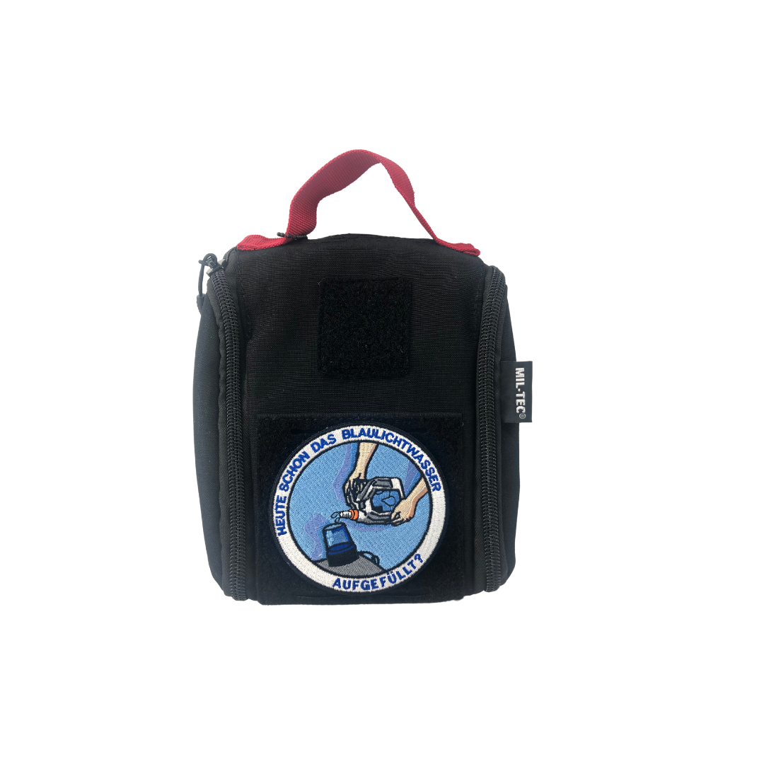 Blaulichtwasser Textil Patch
