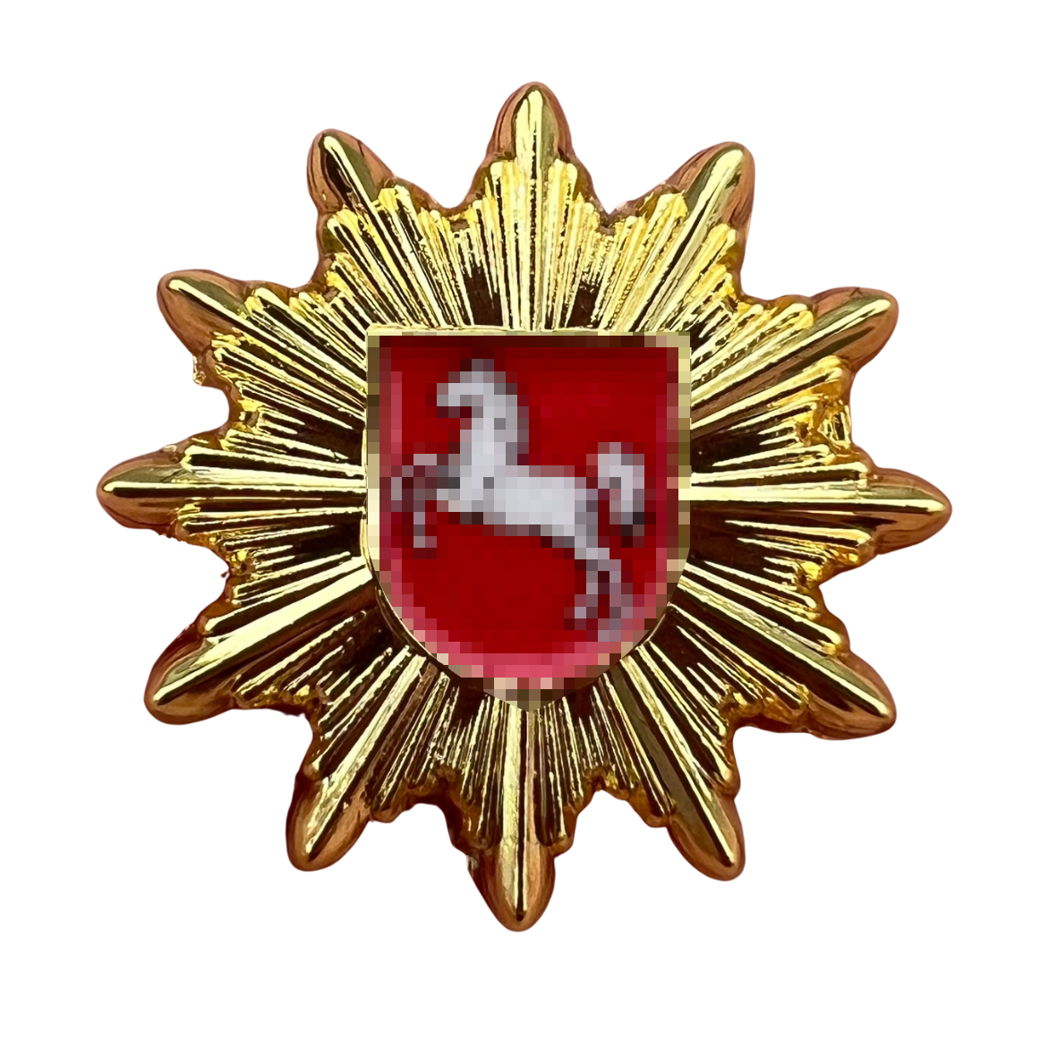 Ansteck-Pin Polizeistern Bundesländer / Bundespolizei