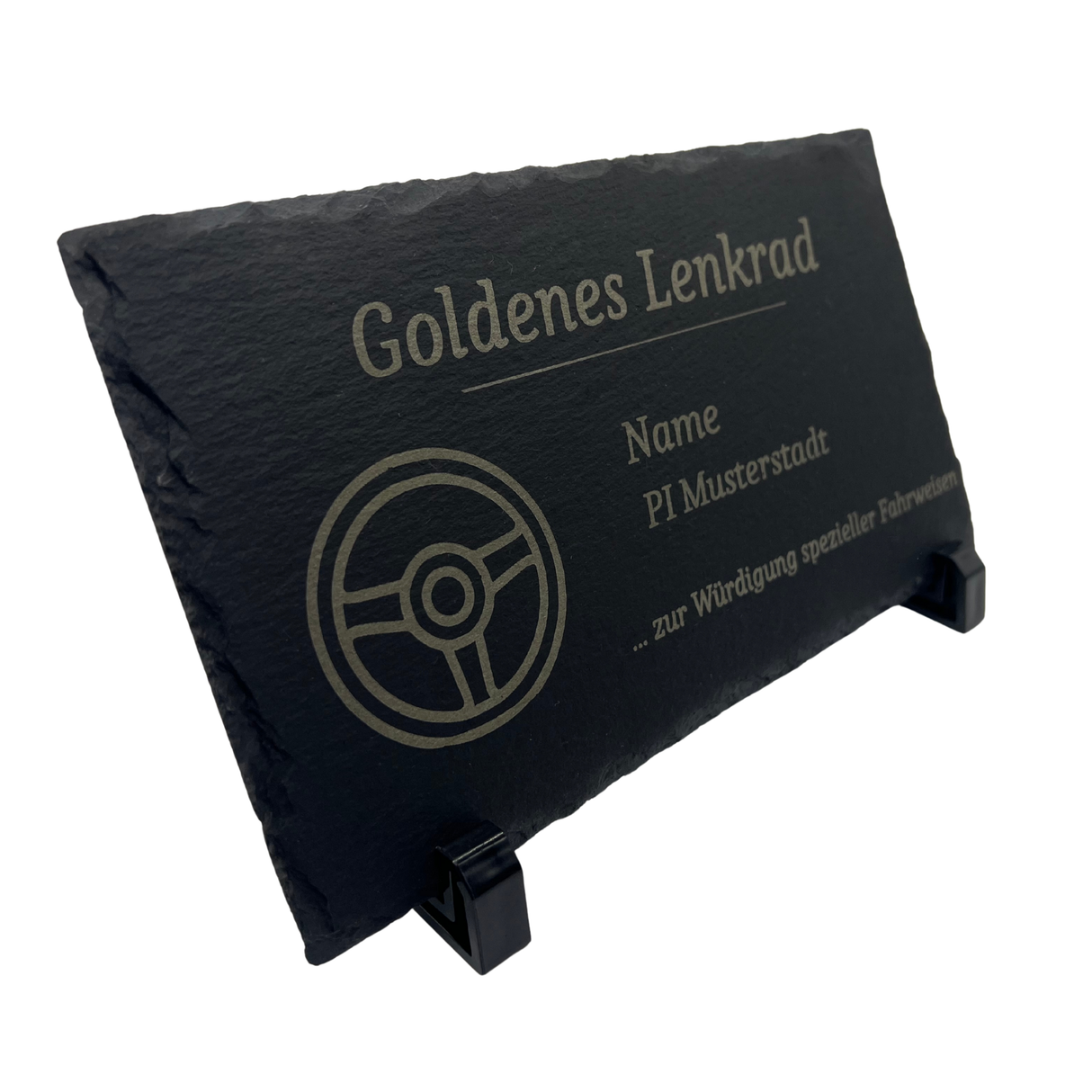 Individualisierbare Schieferplatte