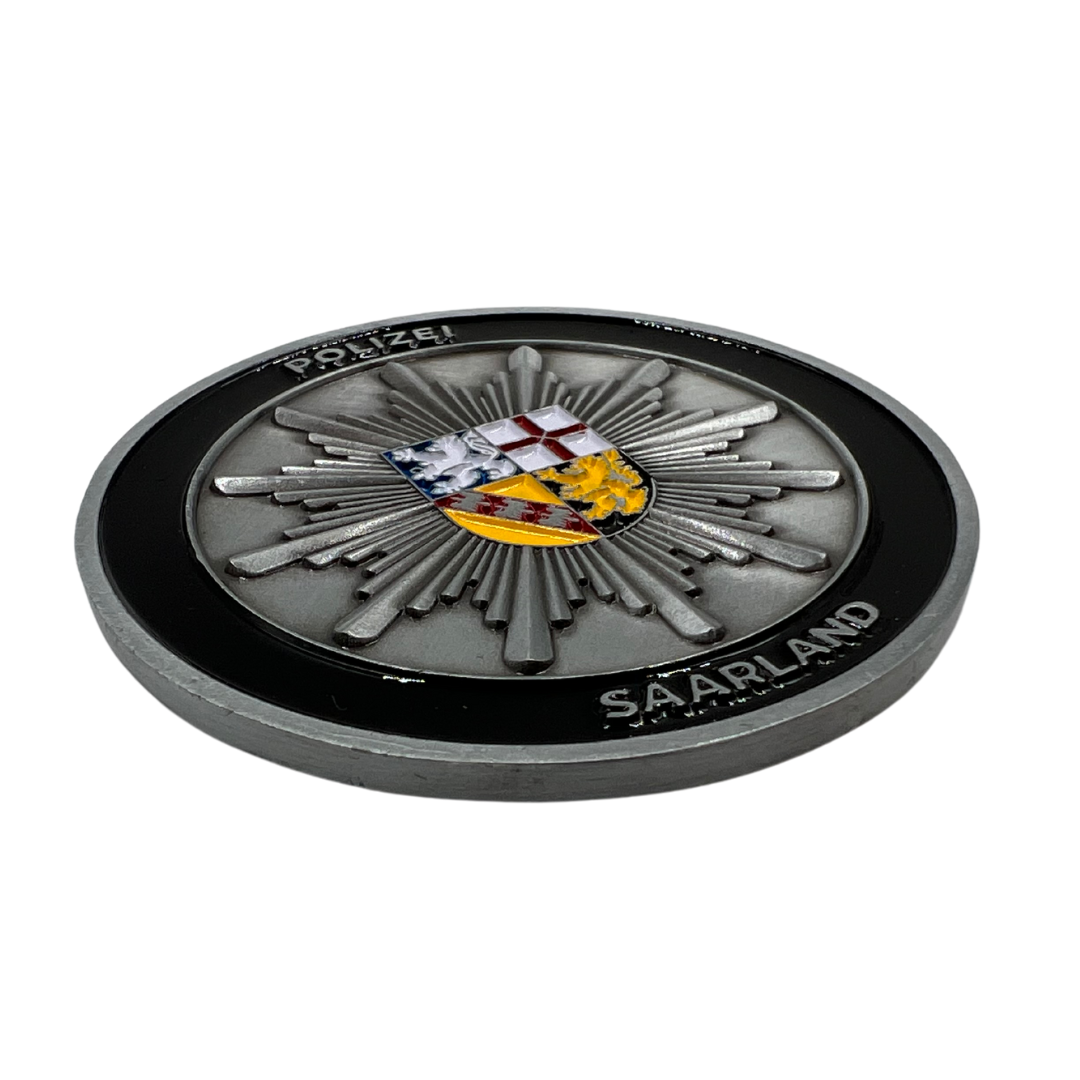 Polizei Saarland limitierter Sammlercoin #17