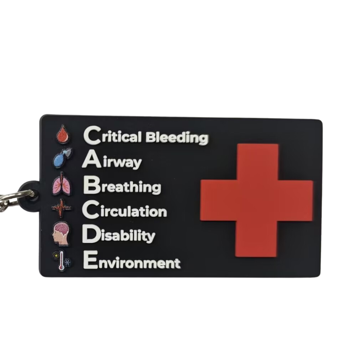 First AID CABCDE Schlüsselanhänger