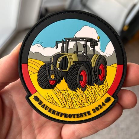 Bauernproteste 2024 Rubber Patch