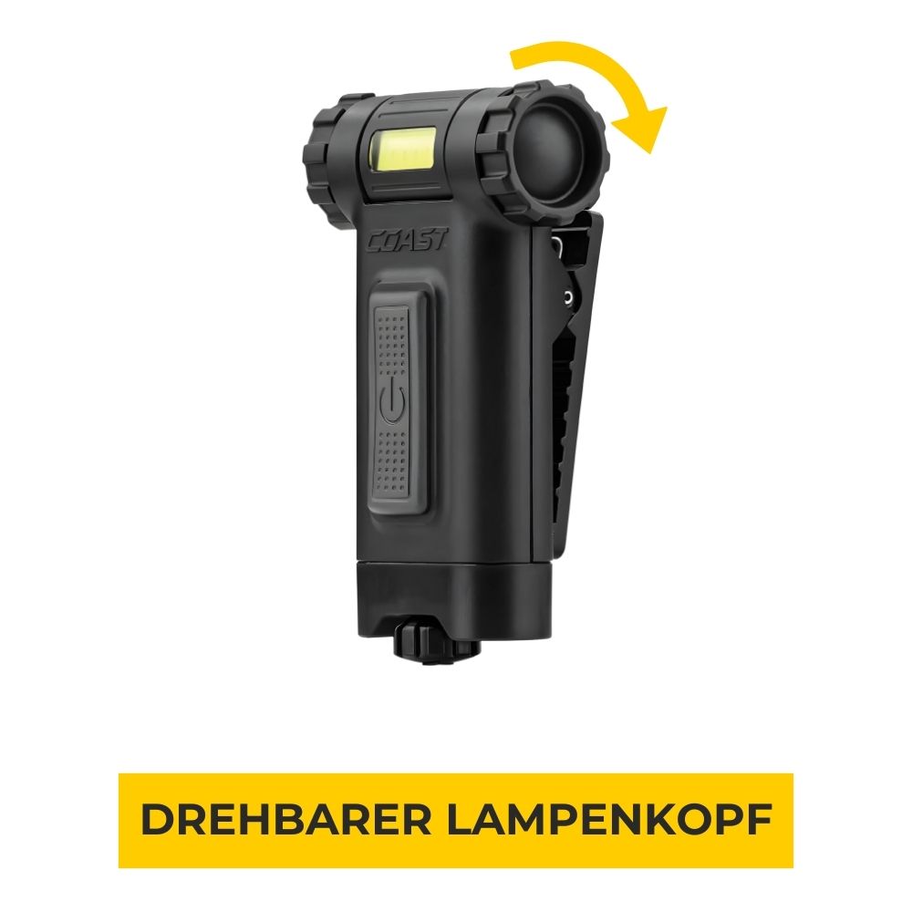 COAST HX3 LED Cliplampe (weiß - UV)