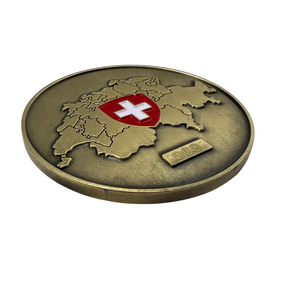 Polizei Schweiz Limitierter Sammler Coin