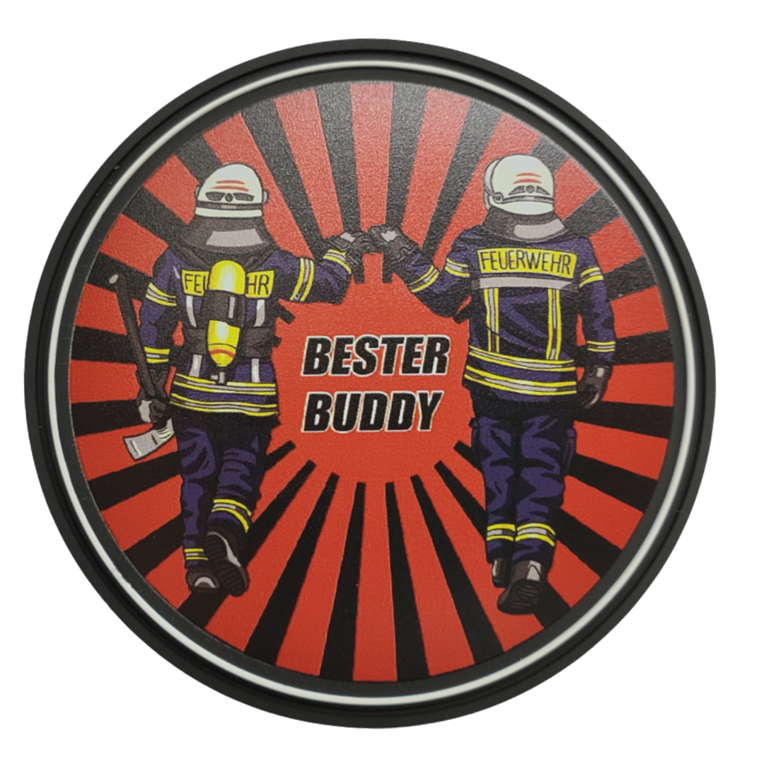 Feuerwehr Bester Buddy Rubber Patch