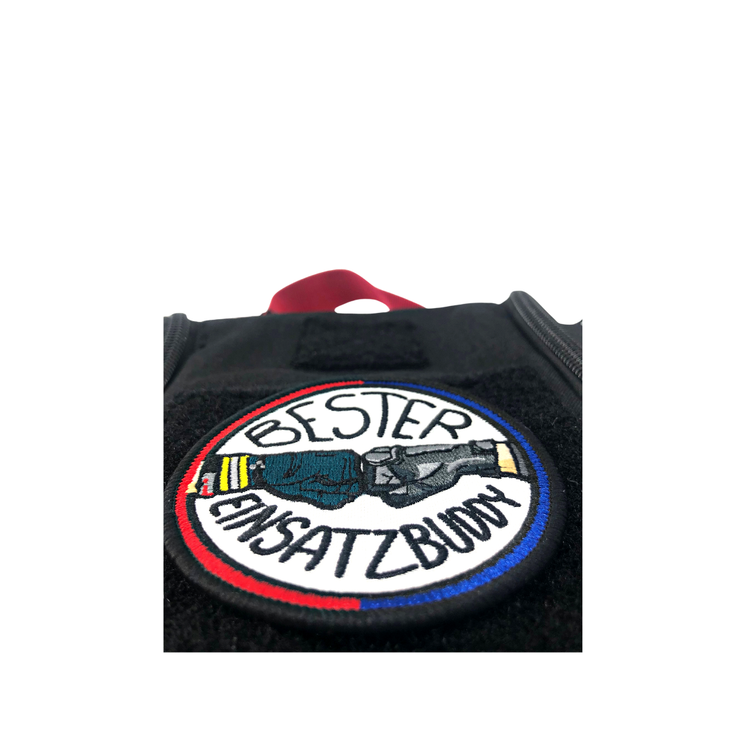 Feuerwehr/Polizei Bester Einsatzbuddy Textil Patch