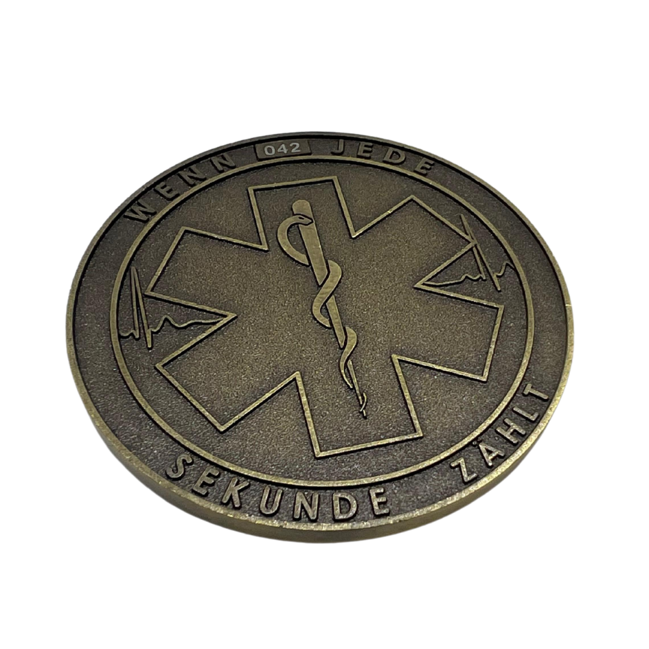 Rettungsdienst limitierter Coin