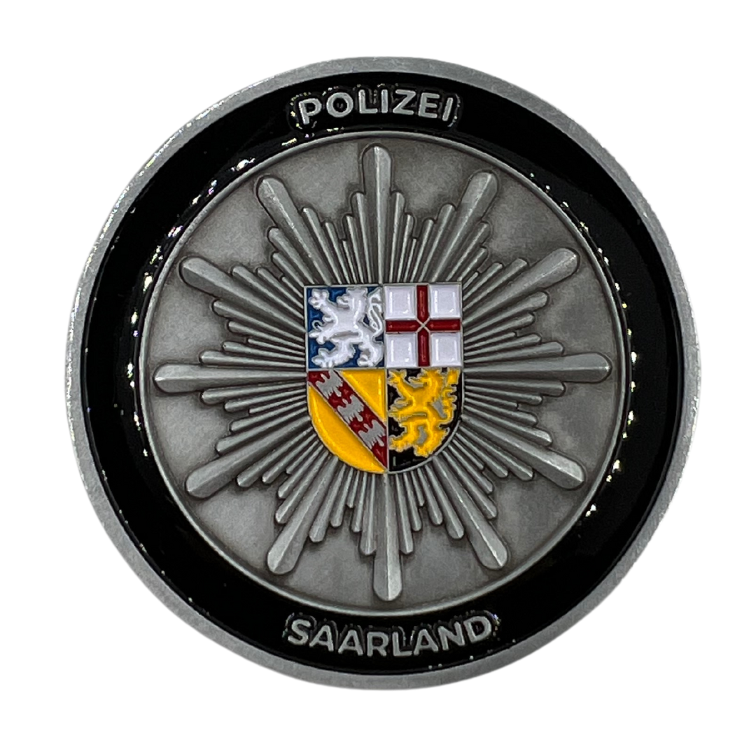 Polizei Saarland limitierter Sammlercoin #17