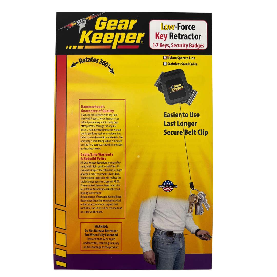 GearKeeper Schlüssel - / Werkzeug Halter RT4-5850 mit drehbarem Clip