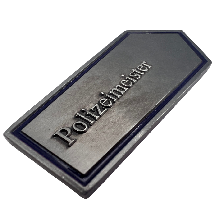 Polizei Schulterklappen Dienstgrad Coins