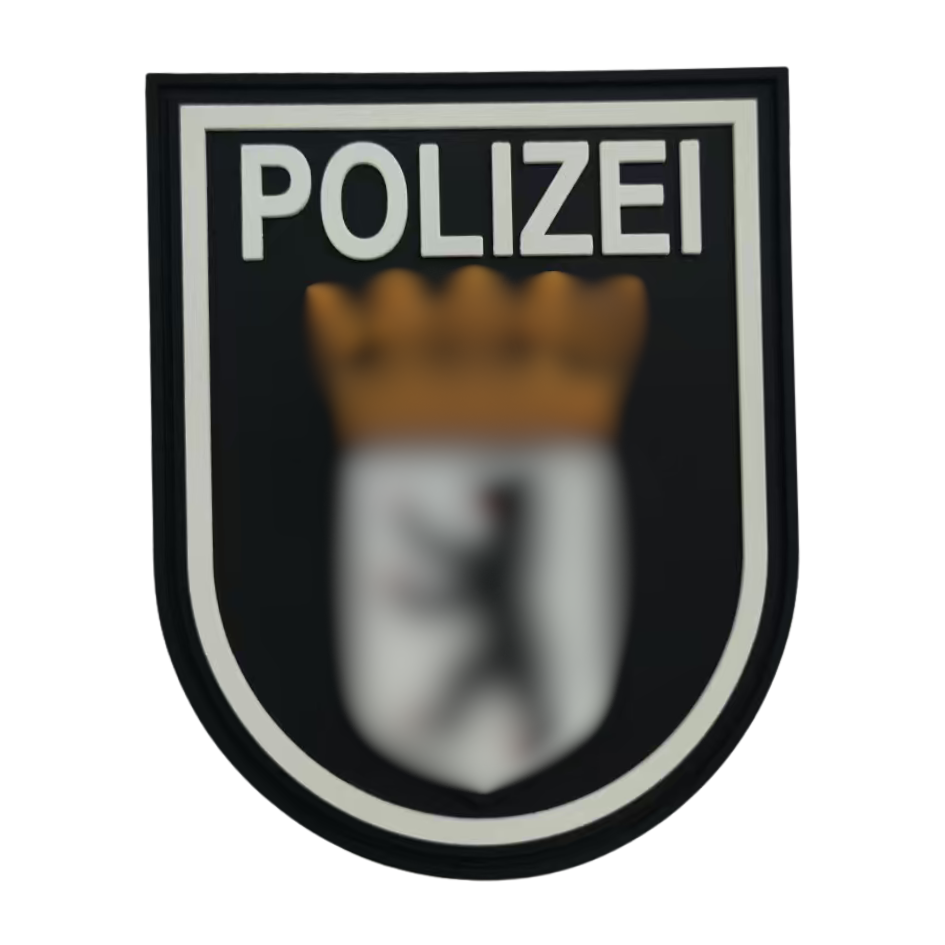 Polizei Berlin Rubber Patch