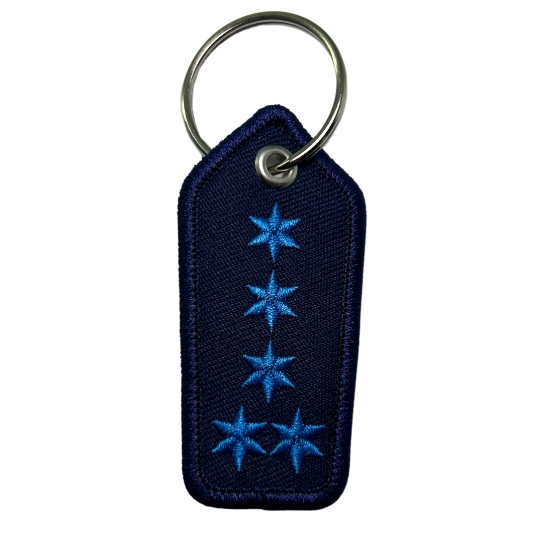 Polizei Schulterklappen Schlüsselanhänger Anwärter - Polizeidirektor