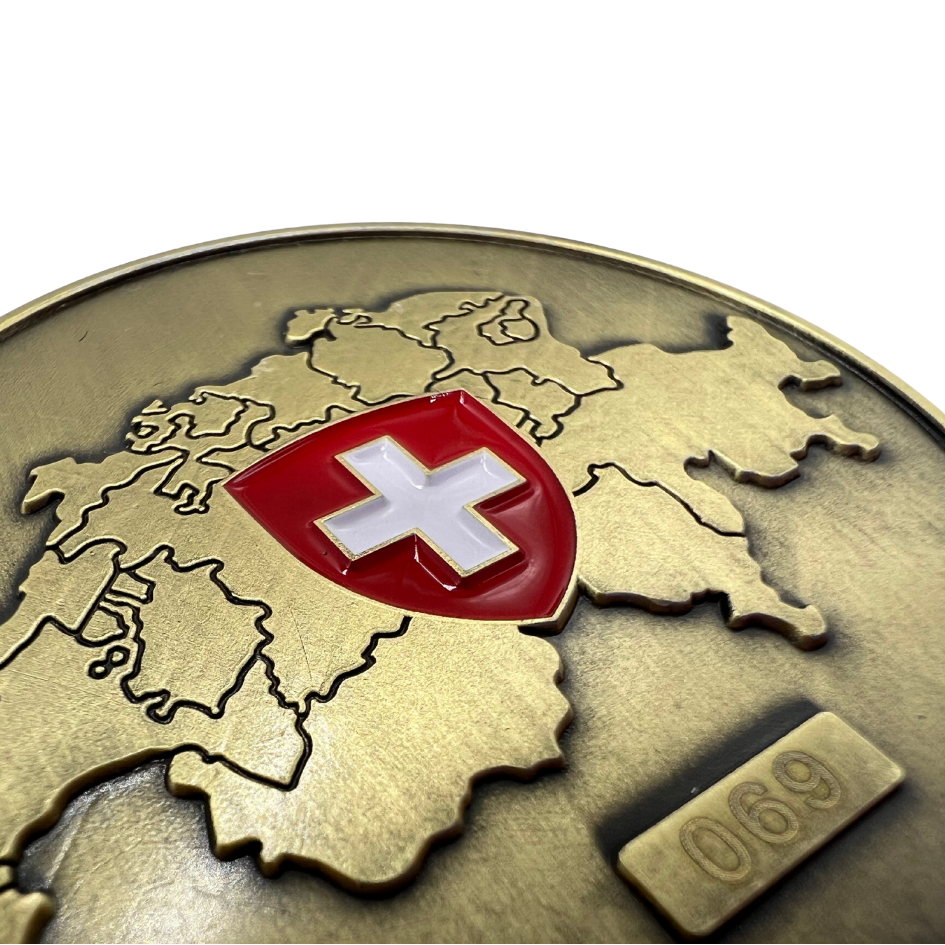 Polizei Schweiz Limitierter Sammler Coin