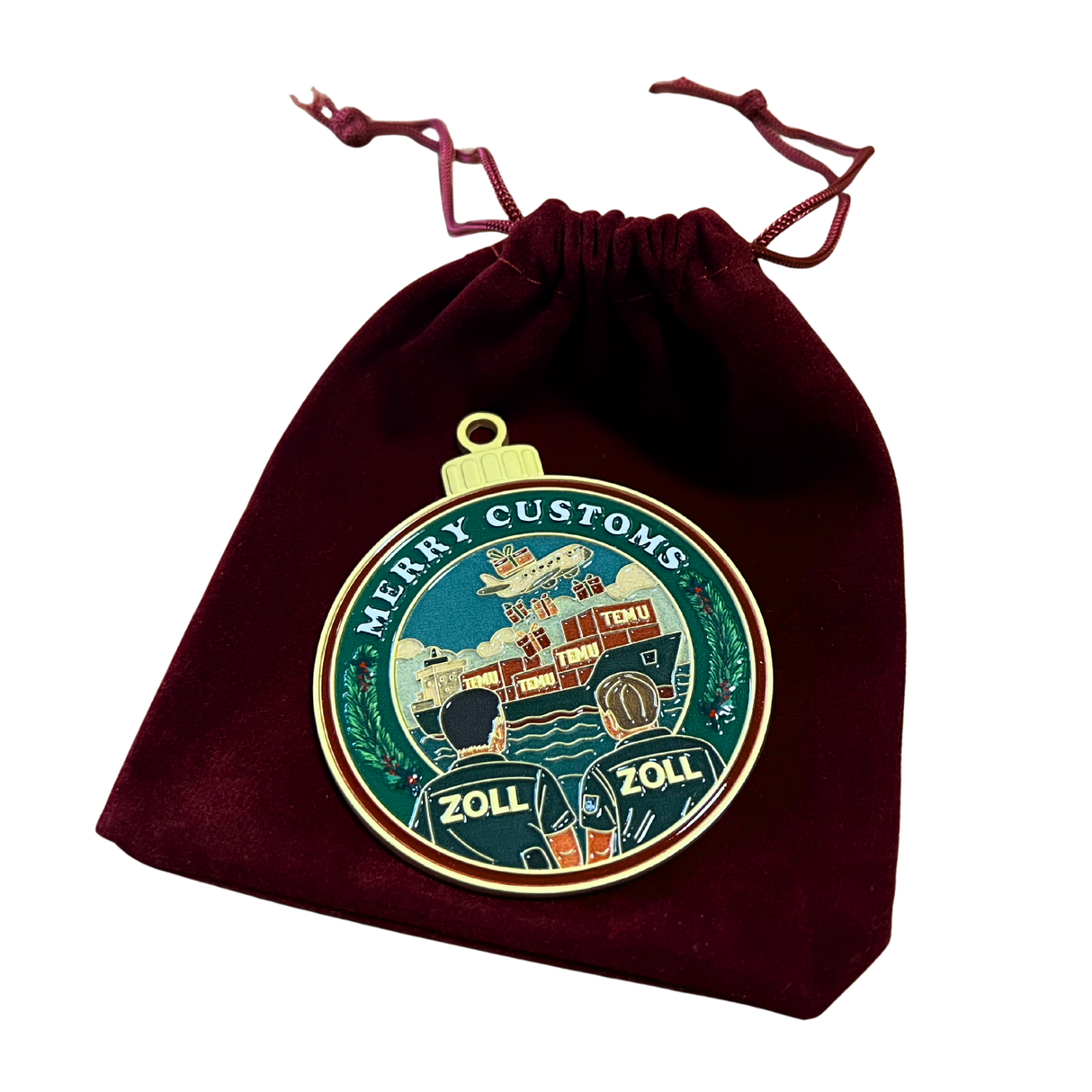 Merry Customs – Zoll Weihnachts-Coin 2025