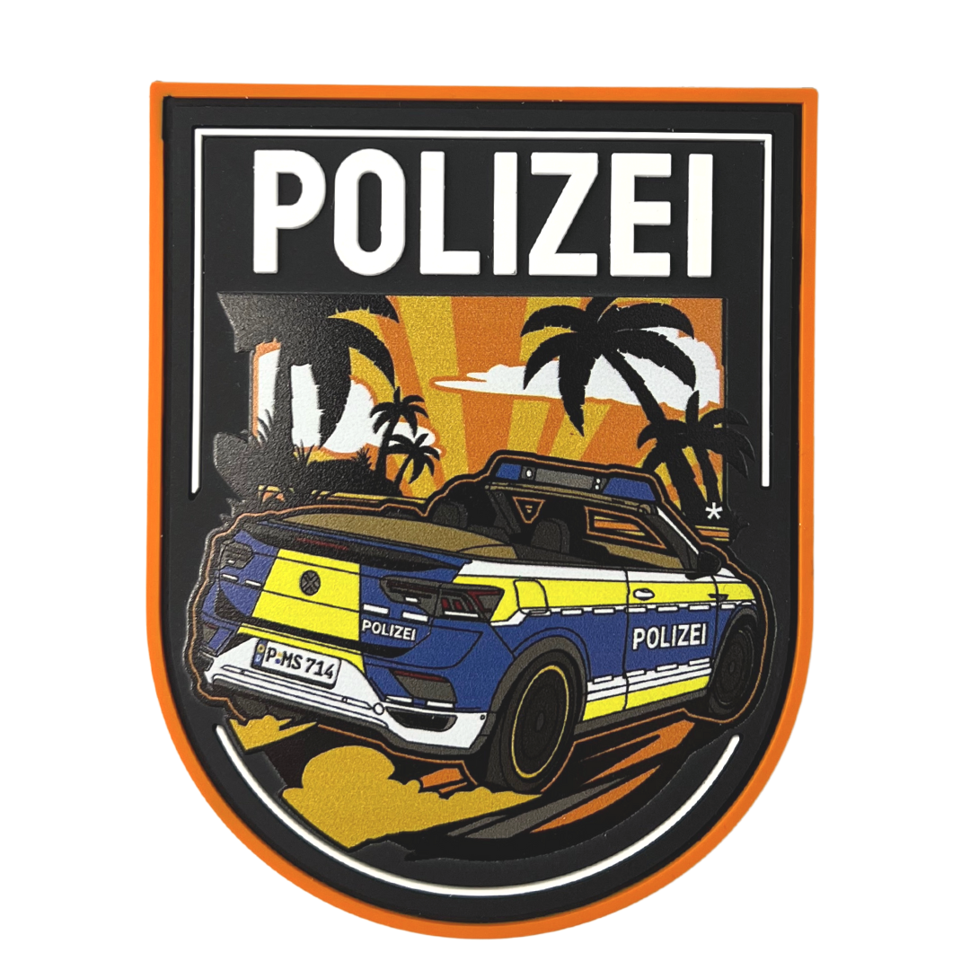 Polizei Summer Vibes Rubber Patch
