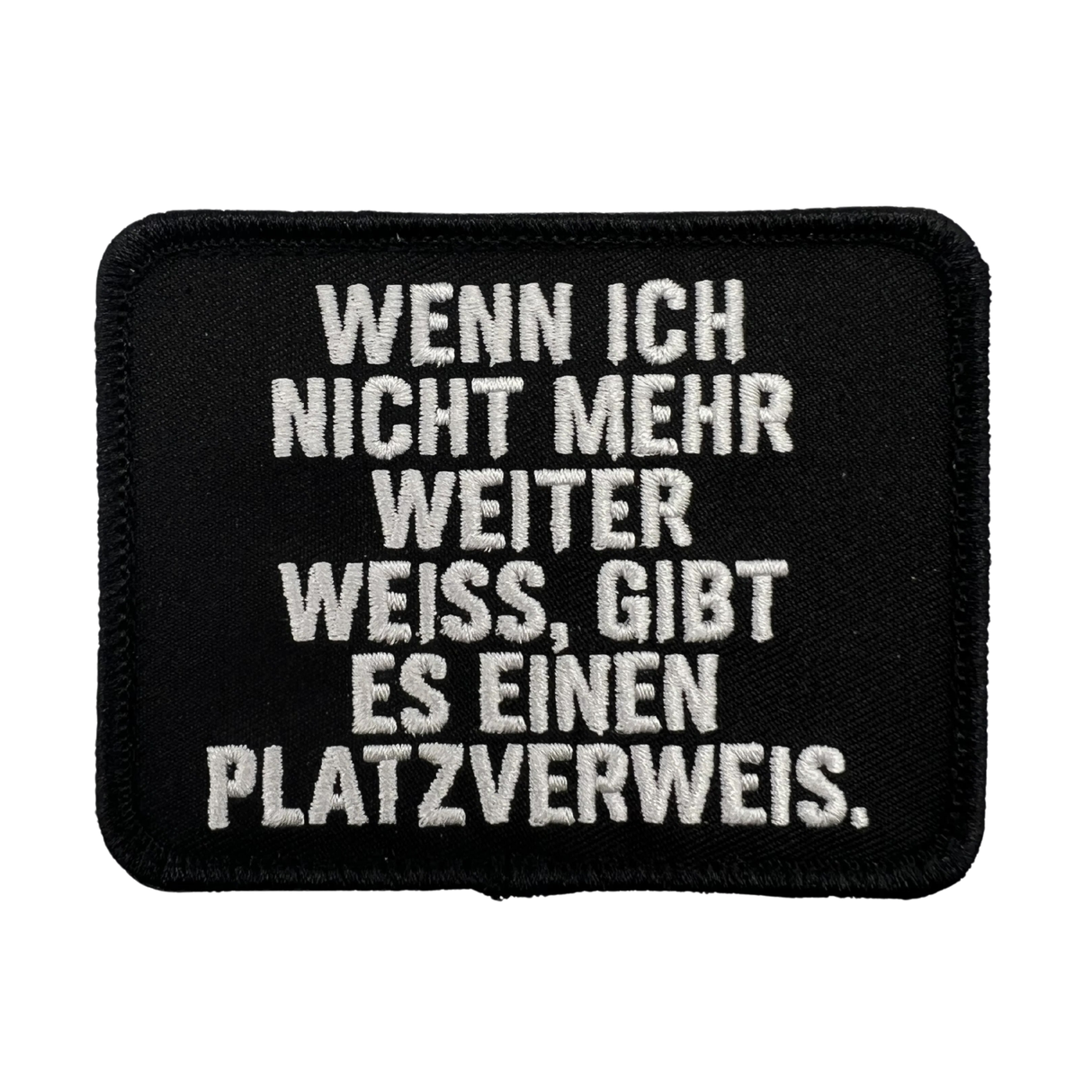Dienstalltag Sprüche Textil Patches