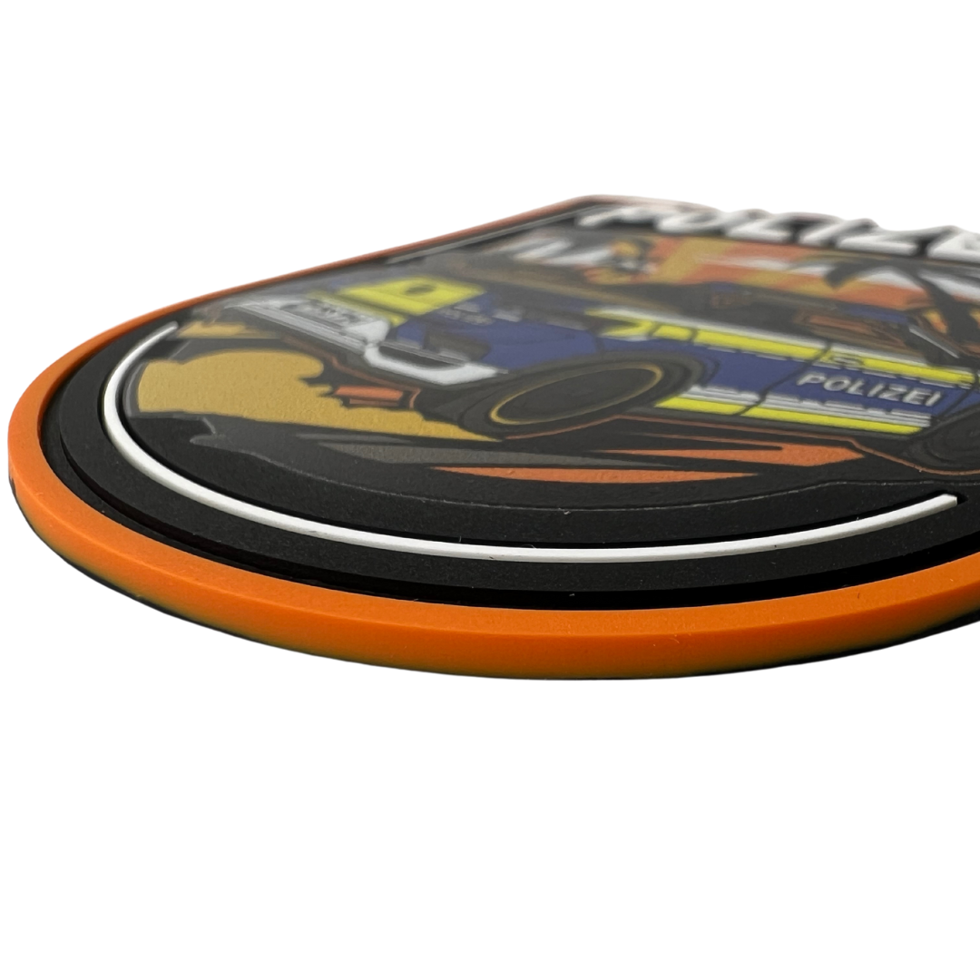 Polizei Summer Vibes Rubber Patch