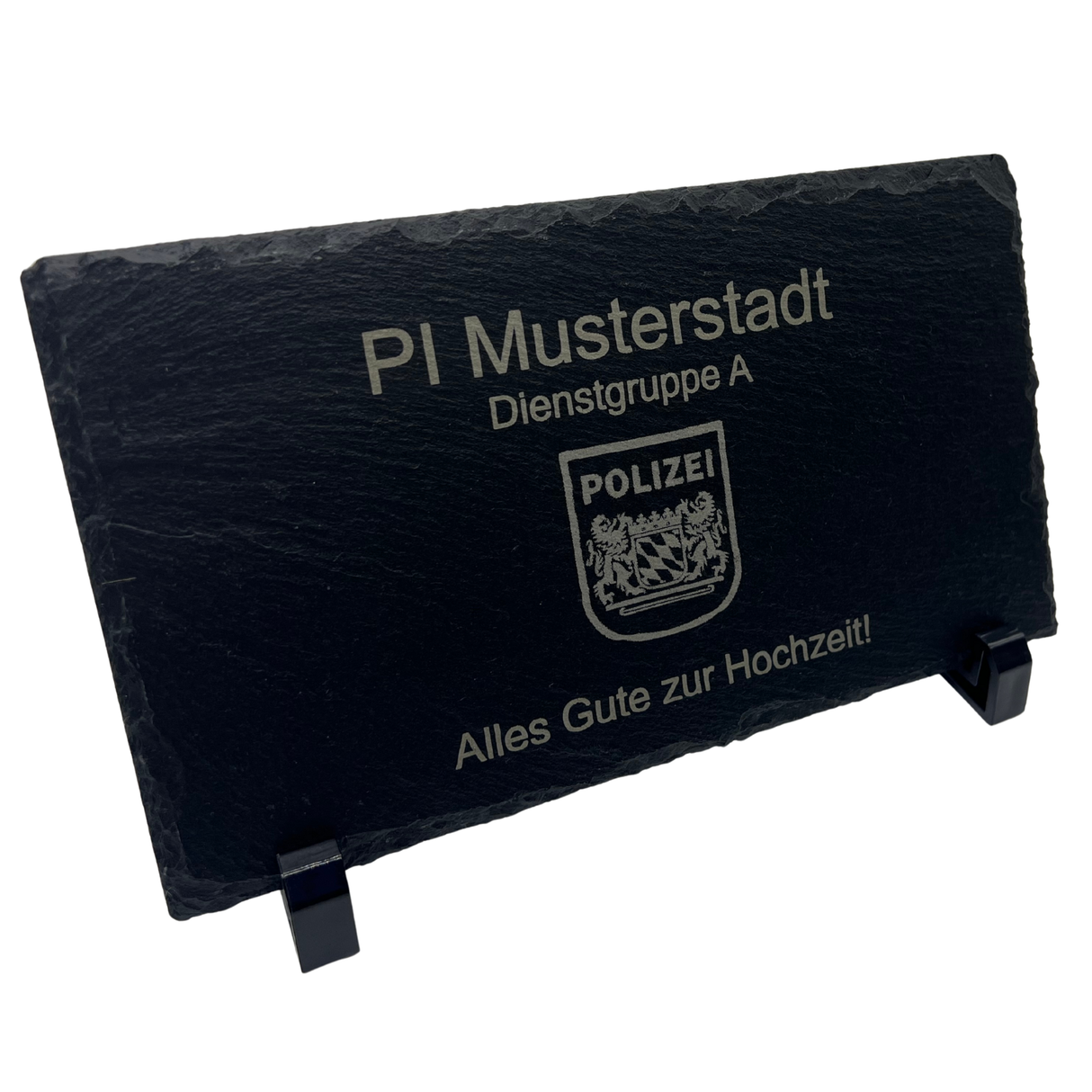 Individualisierbare Schieferplatte