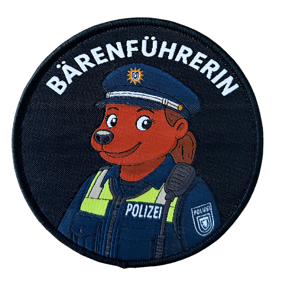Bärenführerin Praxisanleiterin Textil Patch