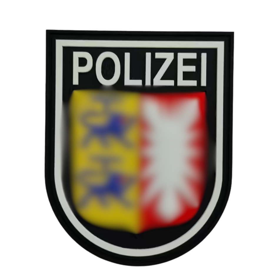 Polizei Schleswig-Holstein Rubber Patch