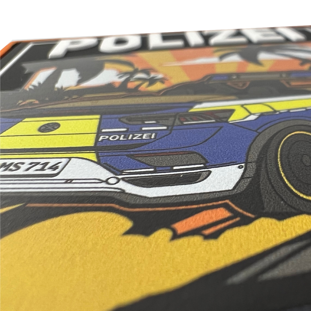 Polizei Summer Vibes Rubber Patch