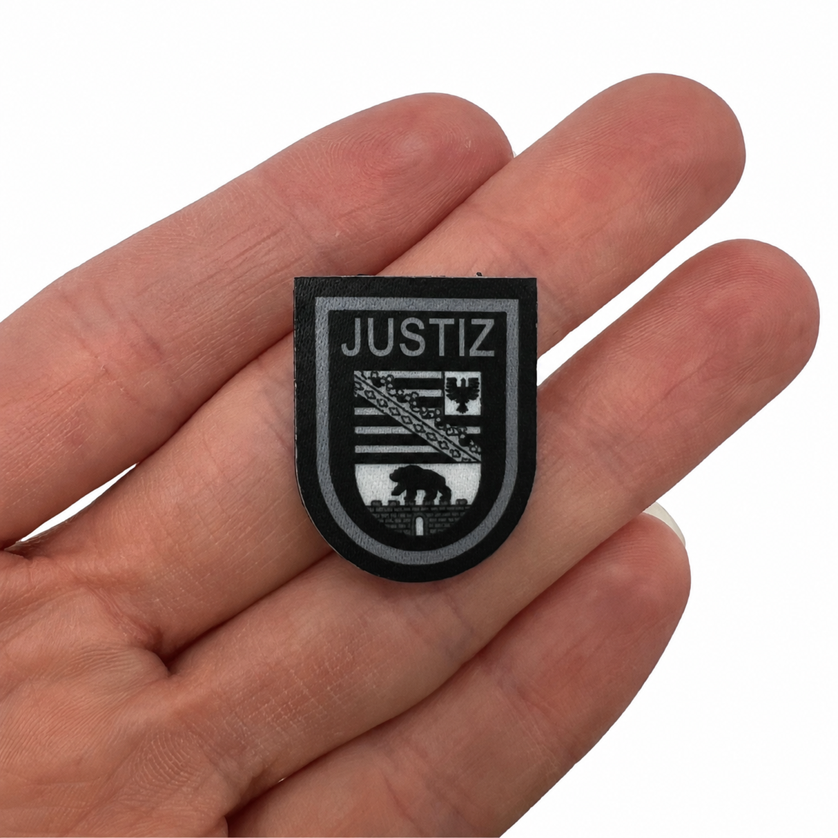 Mini Black Ops Justiz Bundesländer Textil Patches