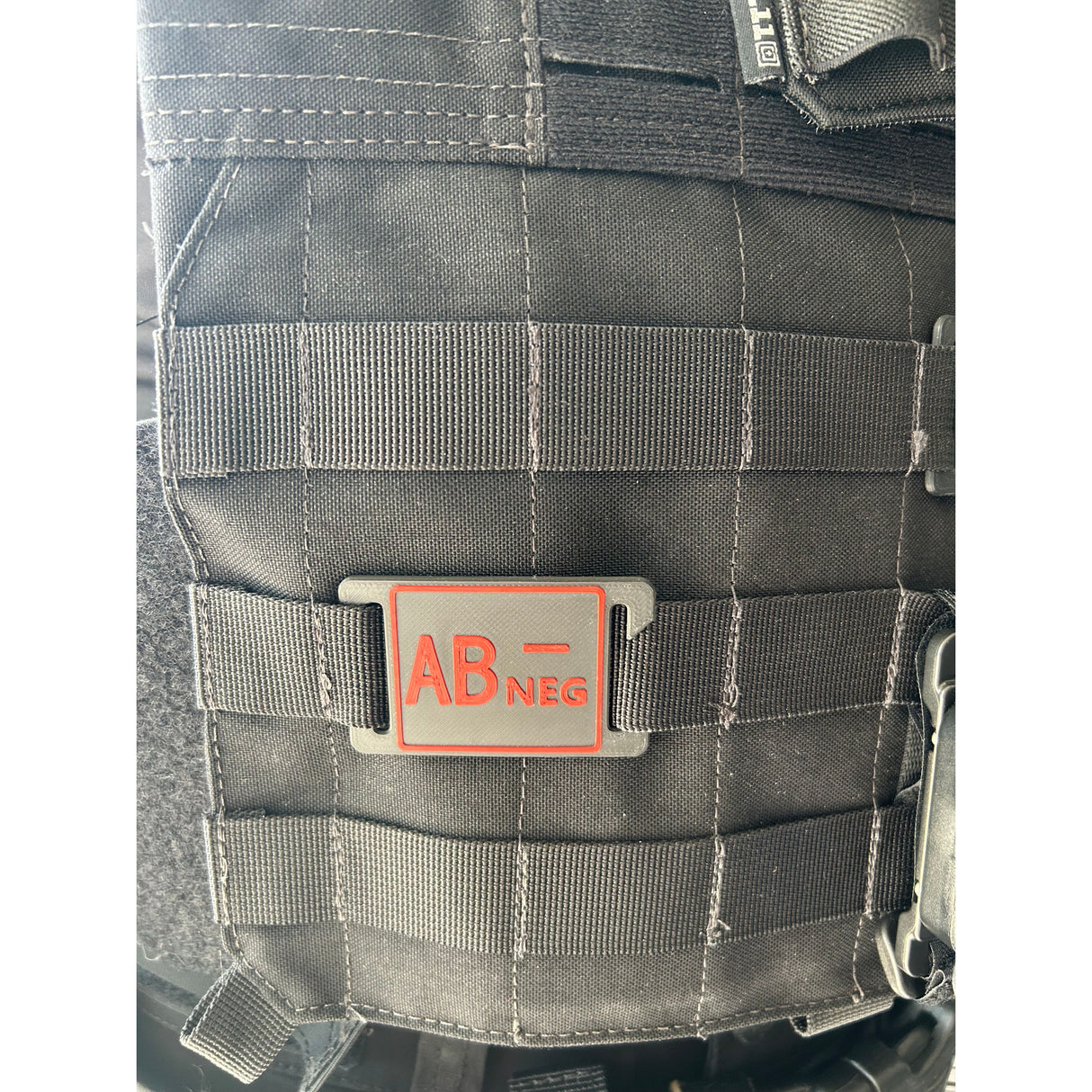 Blutgruppen Patches für MOLLE System
