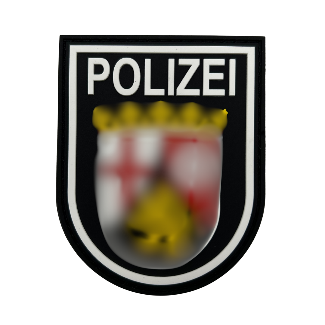 Polizei Rheinland-Pfalz Rubber Patch