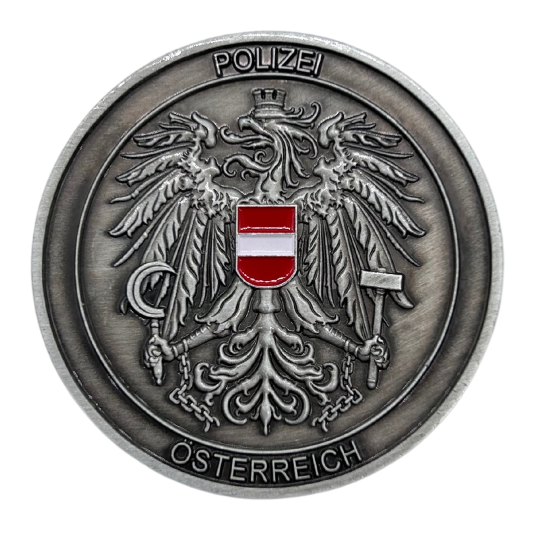 Polizei Österreich limitierter Coin