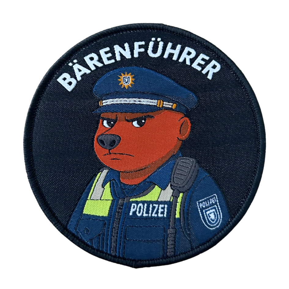 Bärenführer Praxisanleiter Textil Patch