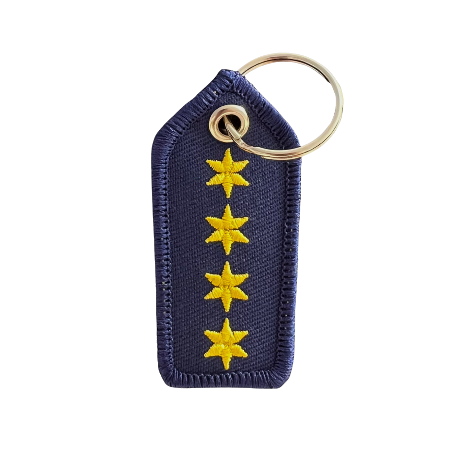 Polizei Schulterklappen Schlüsselanhänger Anwärter - Polizeidirektor