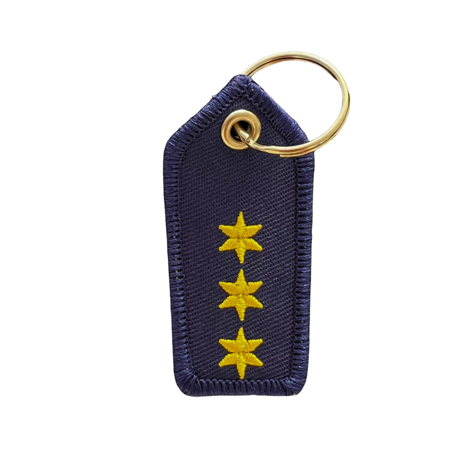 Polizei Schulterklappen Schlüsselanhänger Anwärter - Polizeidirektor