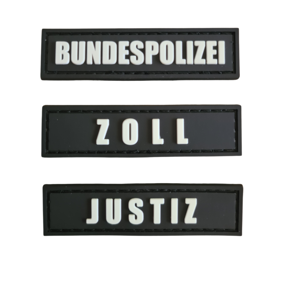 Mini Rubber Patches Glow in the Dark