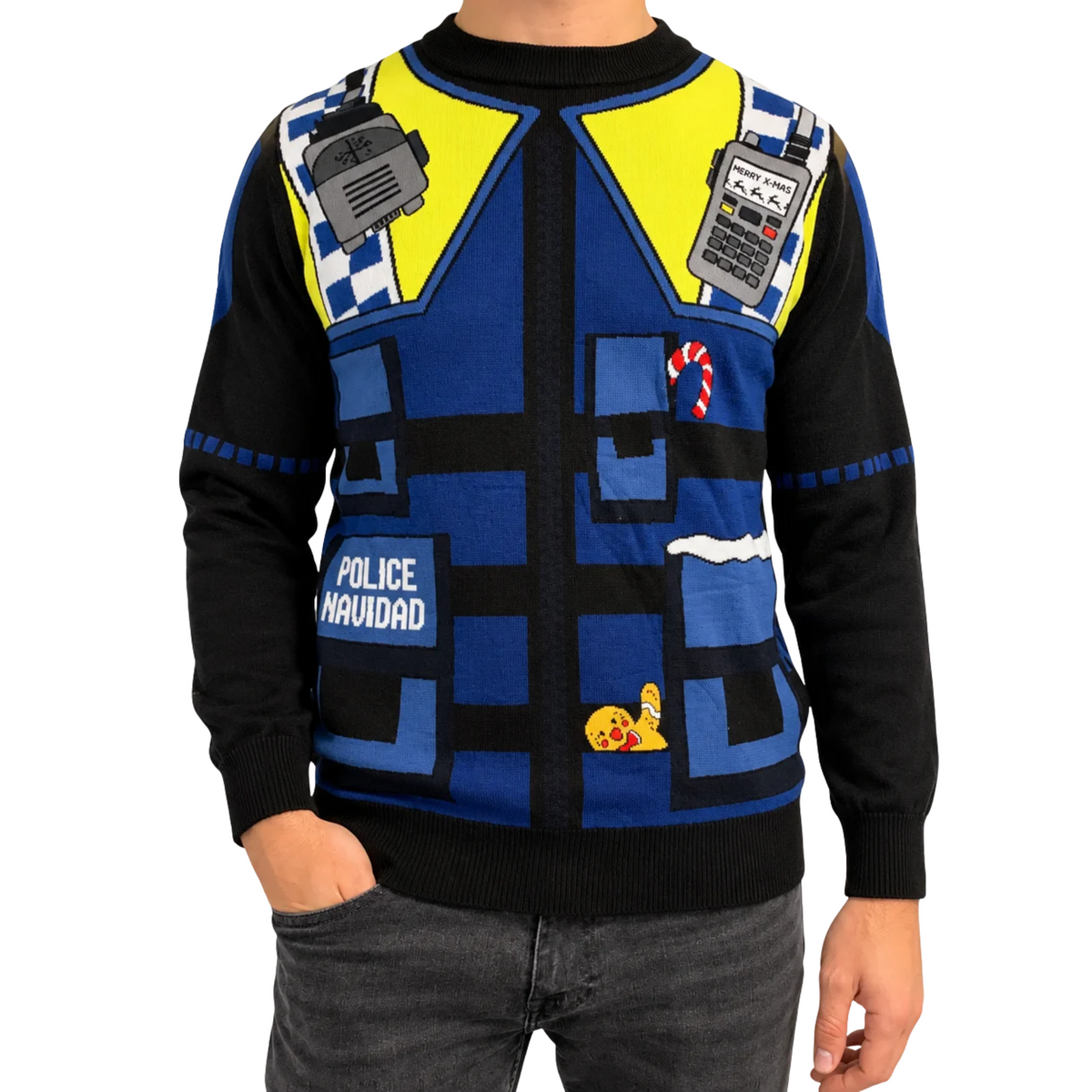 Polizei Uniform Xmas Sweater