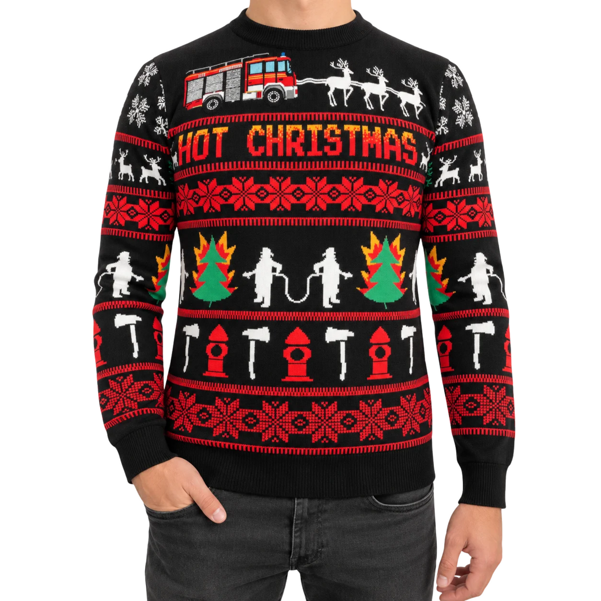 Feuerwehr Xmas Sweater Unisex