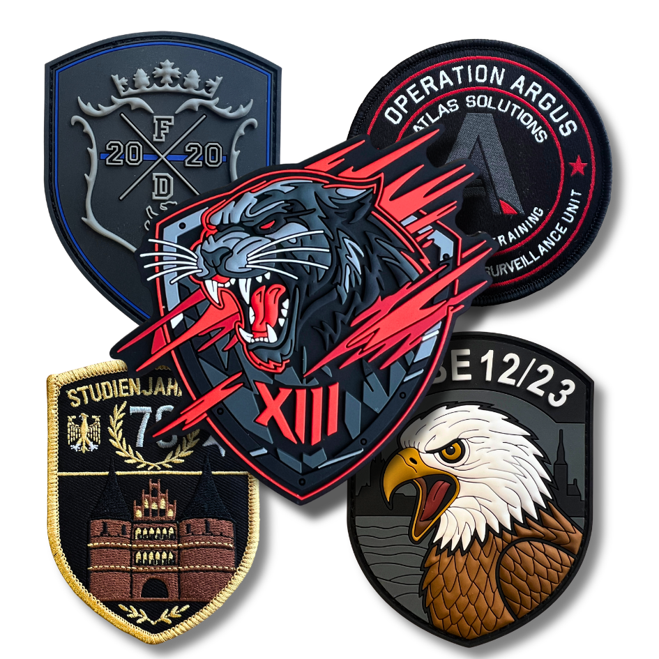 Individuell gefertigtes Patch-Muster