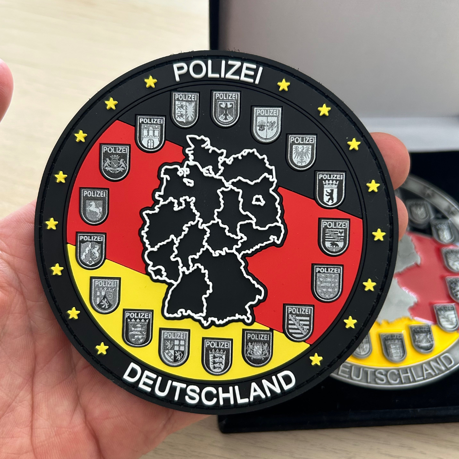 Polizei Deutschland Rubber Patch