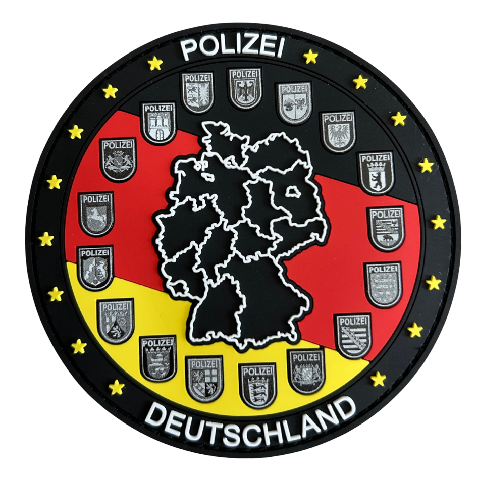 Polizei Deutschland Rubber Patch