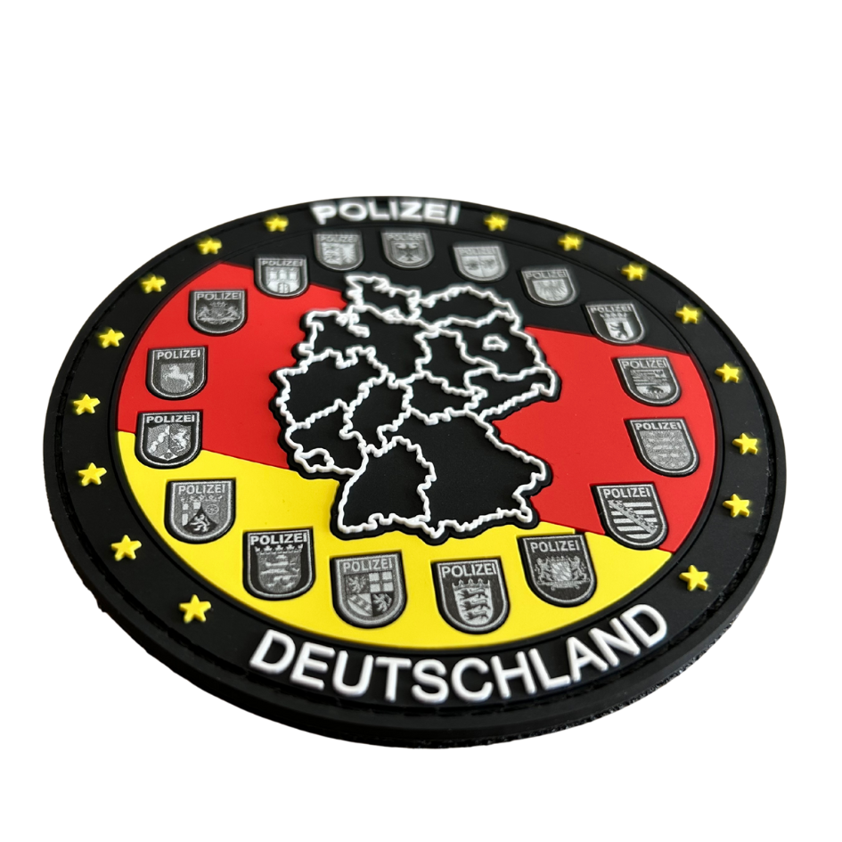 Polizei Deutschland Rubber Patch
