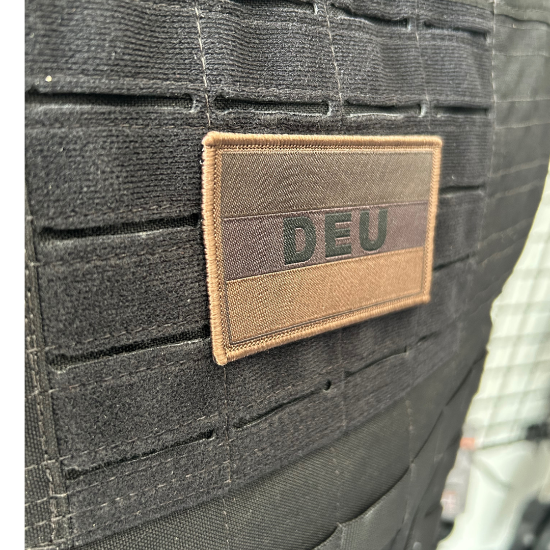 Deutschland Black Ops Patch Textil