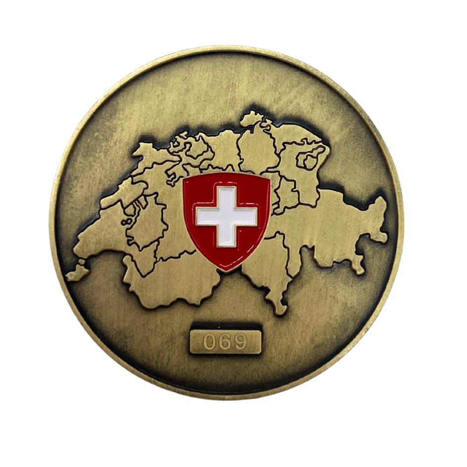 Polizei Schweiz Limitierter Sammler Coin