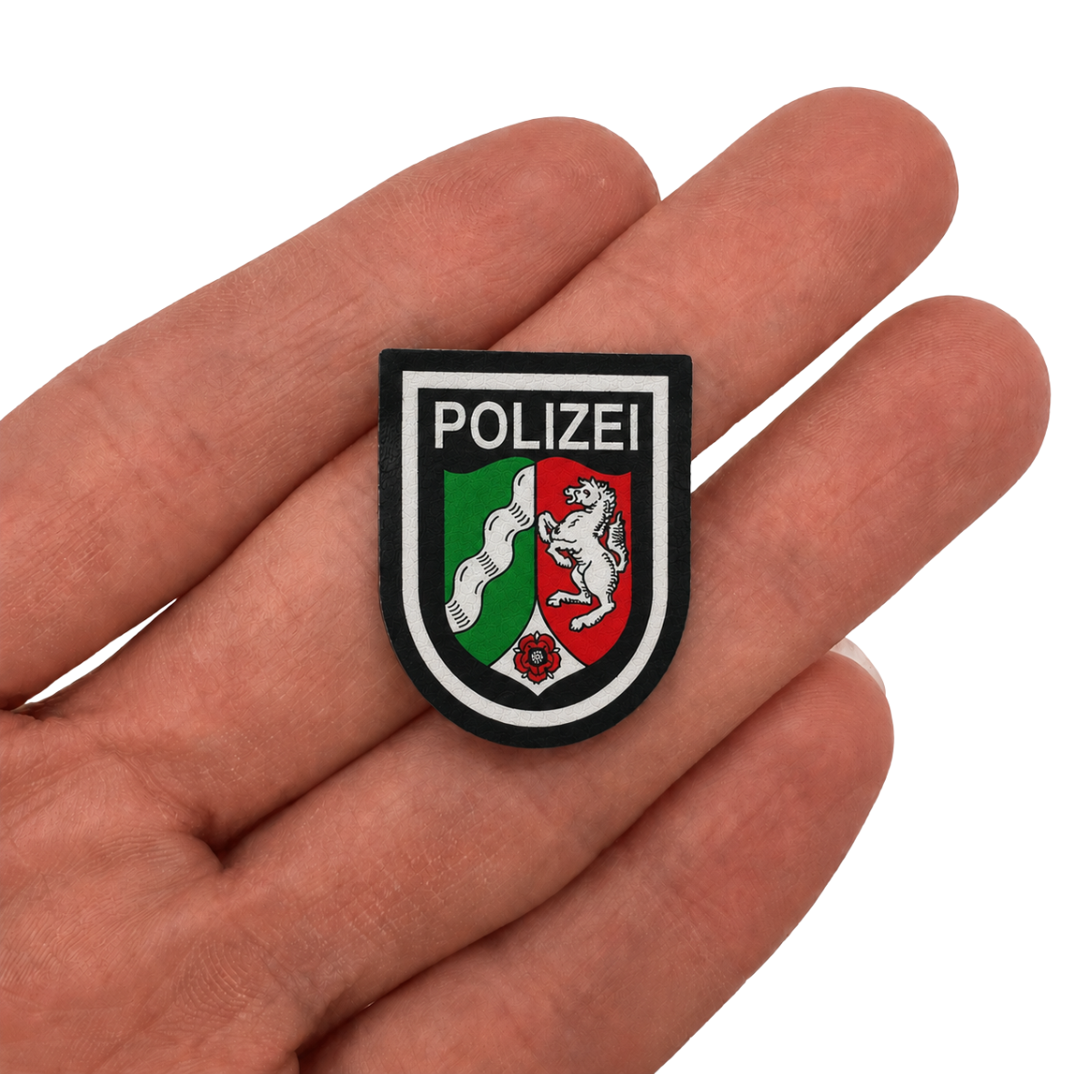 Mini Polizei Bundesländer Textil Patches
