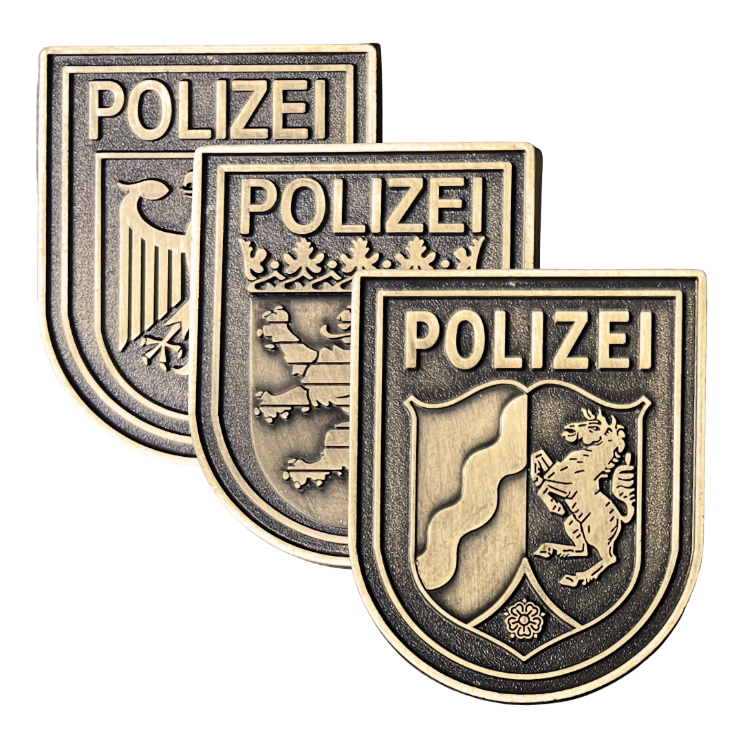 Polizei Deutschland Wappen Coins