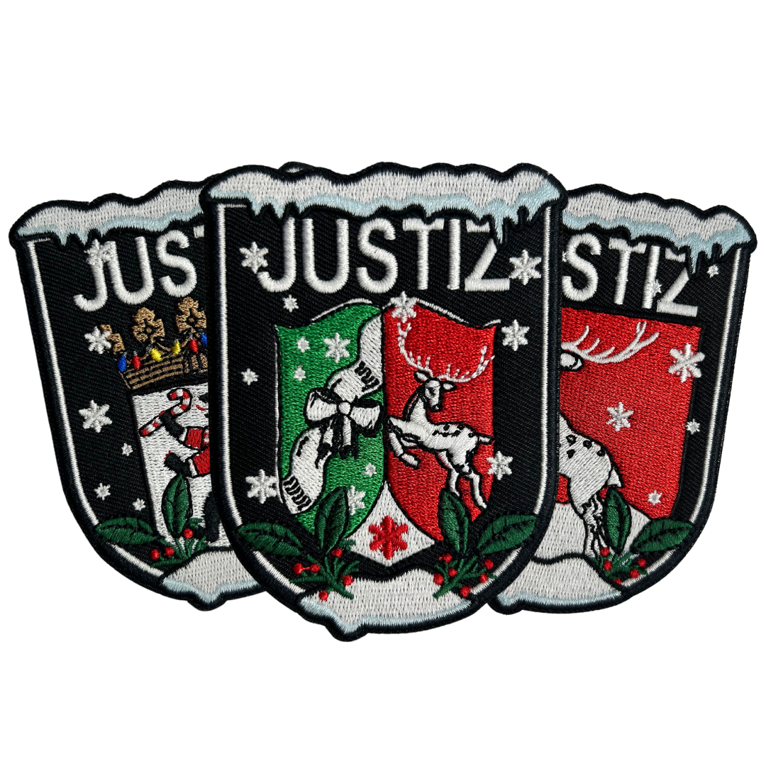 Justiz Xmas Textil Länderpatches