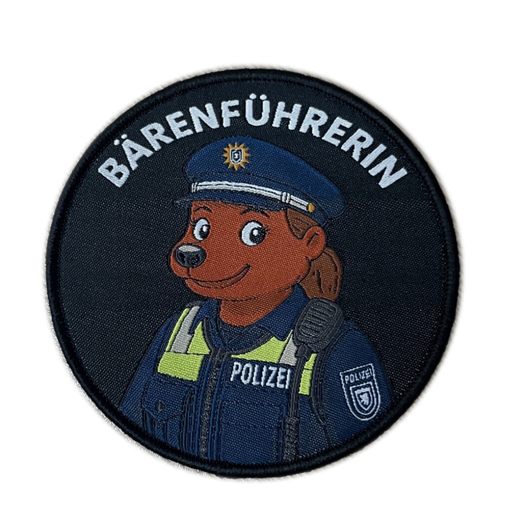 Bärenführerin Praxisanleiterin Textil Patch